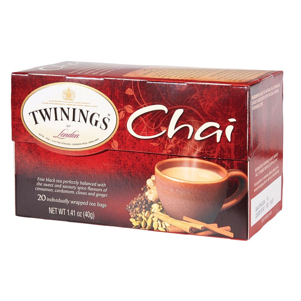 Twinings of London Chai Tea Bags, 20-Count