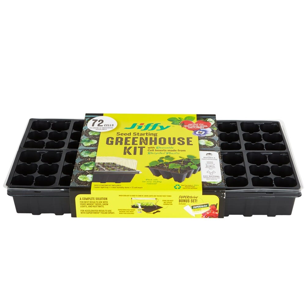 Jiffy Seed Starter Greenhouse, 72-cell