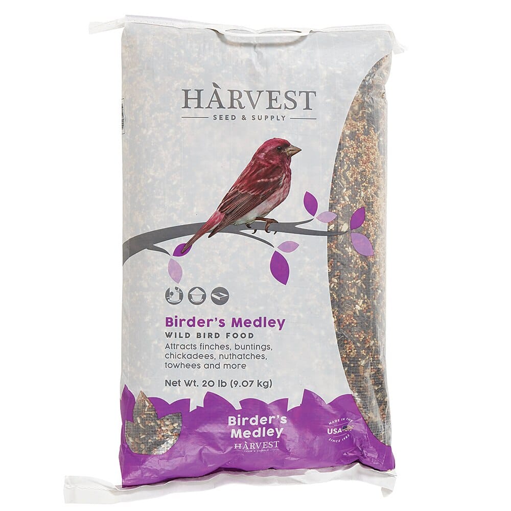 Harvest Birder's Medley Wild Bird Food, 20 lbs
