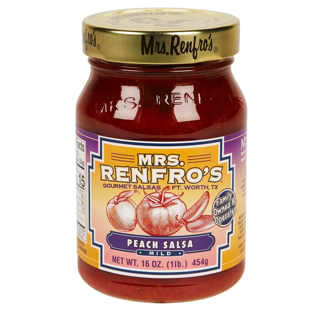 Mrs. Renfro's Peach Salsa, 16 oz