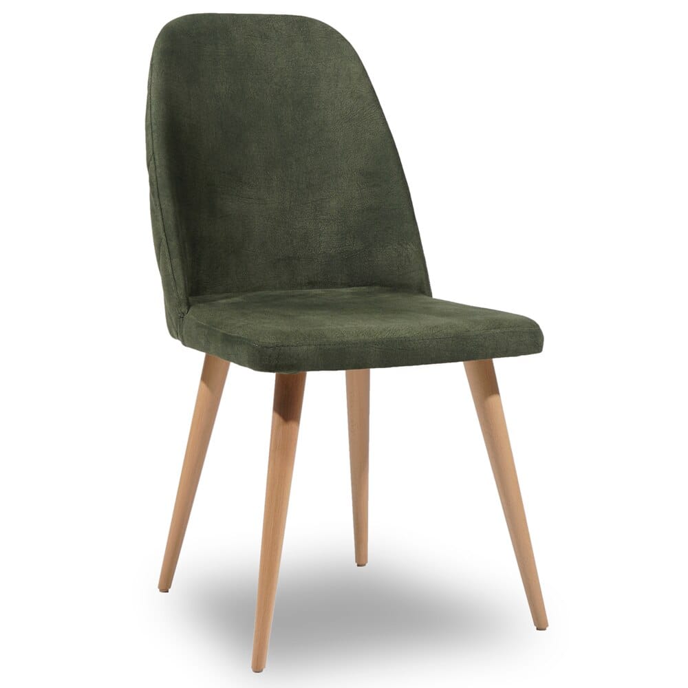 Melagio Diana Dining Chair, Seaweed, Set of 2