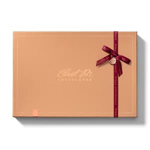 Mix and Match your Most Favorite Ethel M Chocolates Chocolate Pieces in this Design Your Own 24 Piece Box with Ethel M Ribbon and Monogram.