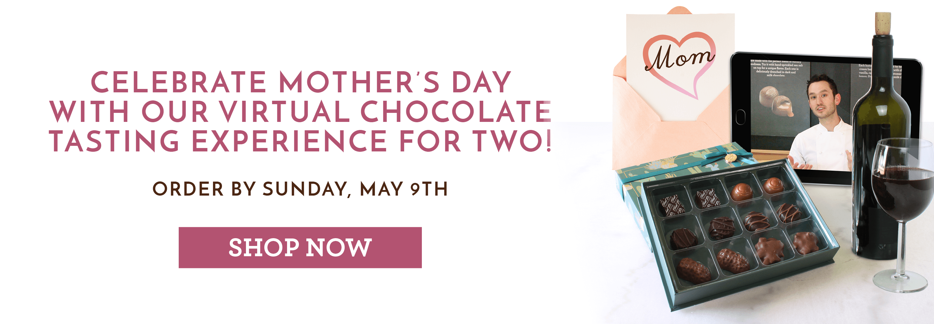 Mother's Day Virtual Chocolate Tasting Experience
