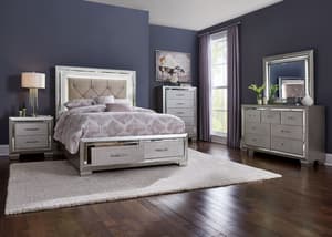 Bari 8 Piece King Bedroom