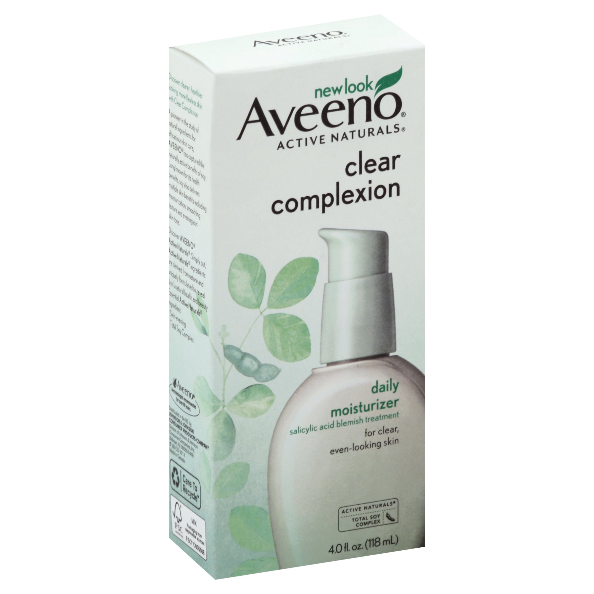 aveeno clear complexion daily moisturizer fungal acne