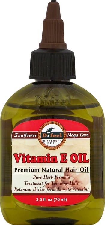 Difeel Premium Natural Hair Oil Vitamin E Oil 2 5 Fl Harmon Face