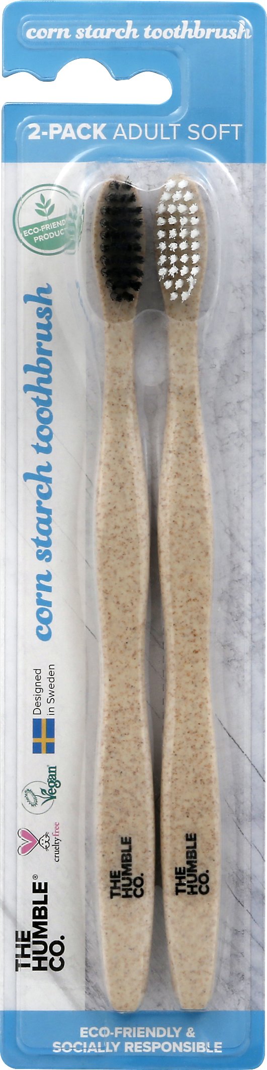 cornstarch toothbrush