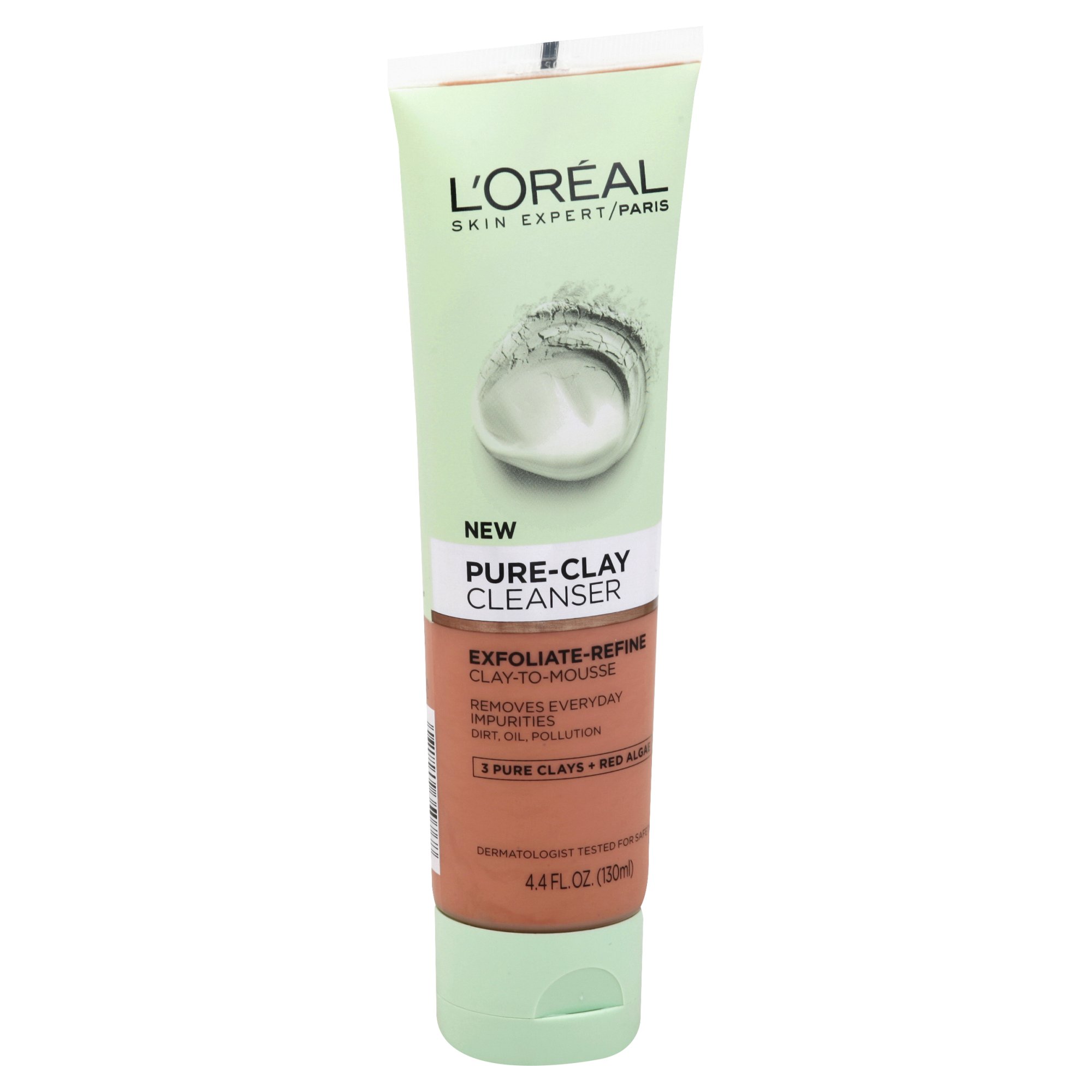 pure clay cleanser exfoliate & refine