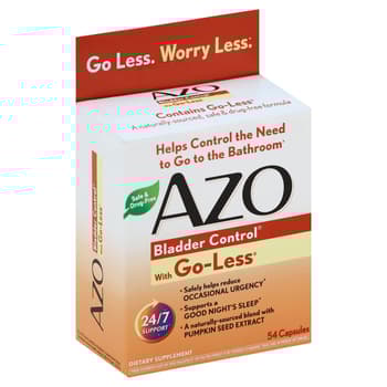 Azo Bladder Control >> Azo Bladder Control With Go Less 54 Capsules Harmon Face Values Azo Bladder Control >> Azo Bladder Control With Go Less 54 Capsules Harmon Face Values