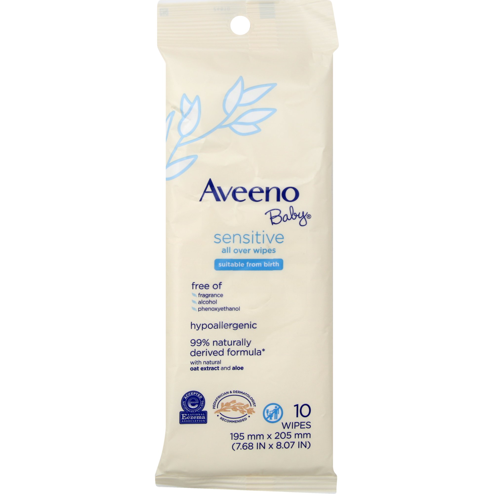 aveeno baby sensitive all over wipes