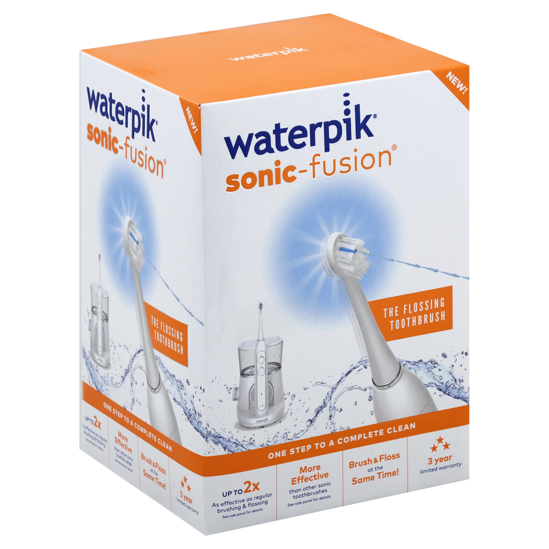 sonicare fusion waterpik toothbrush