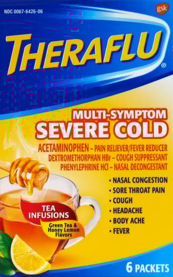 Theraflu Multi Symptom Severe Cold Day 6 Count Harmon Face Values