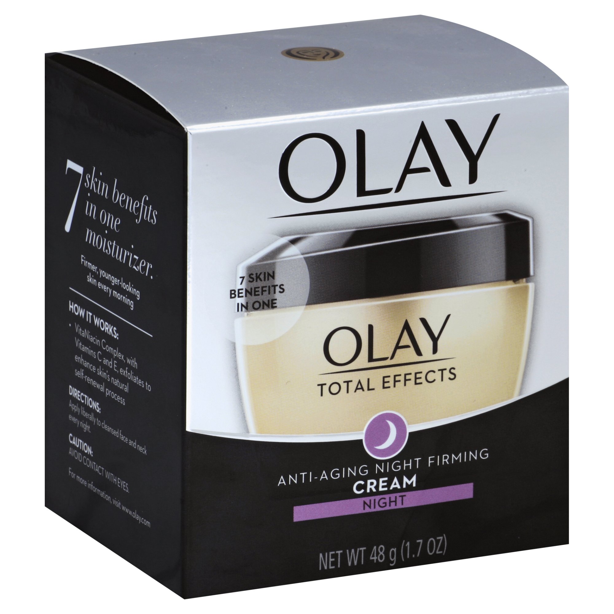 olay total effects night firming cream for face & neck