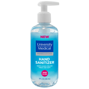 University Medical Hand Sanitizer Gel 8 Oz Harmon Face Values