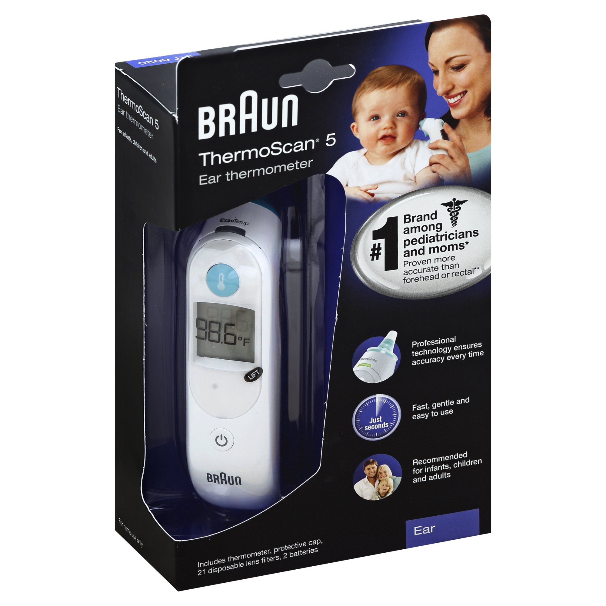 braun child ear thermometer