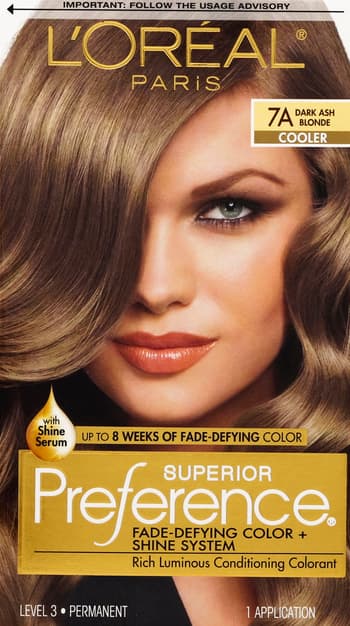 L Oreal Preference Superior 7a Dark Ash Blonde