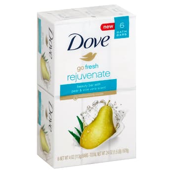 Dove Go Fresh Rejuvenate Bar Soap 24oz 6 Pack - Harmon ...