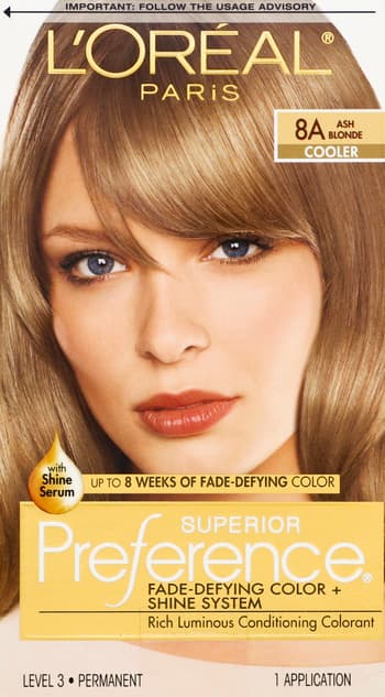 L Oreal Preference Superior 8a Ash Blonde