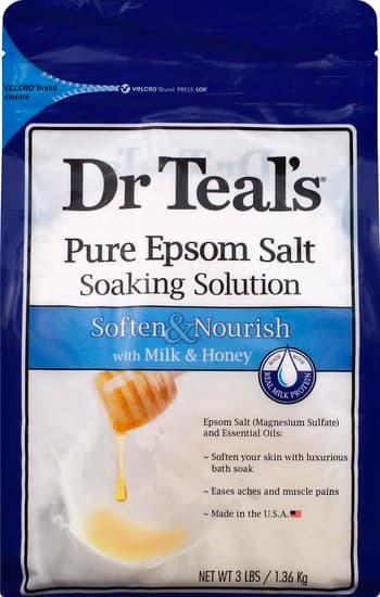 Dr Teal S Milk Honey Epsom Salts 48 Oz Harmon Face Values