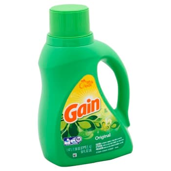 Gain Liquid Laundry Detergent Original Scent 32 Loads 50 Oz Harmon Face Values