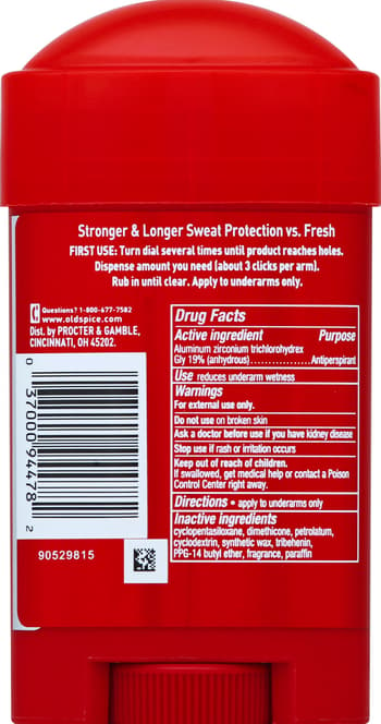 Old Spice Sweat Defense Extra Fresh Anti Perspirant Deodorant 2 6 Oz Harmon Face Values