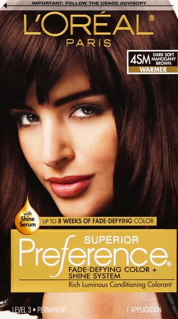 L'Oreal Preference Dark Soft Mahogany Brown 4Sm - Harmon ...