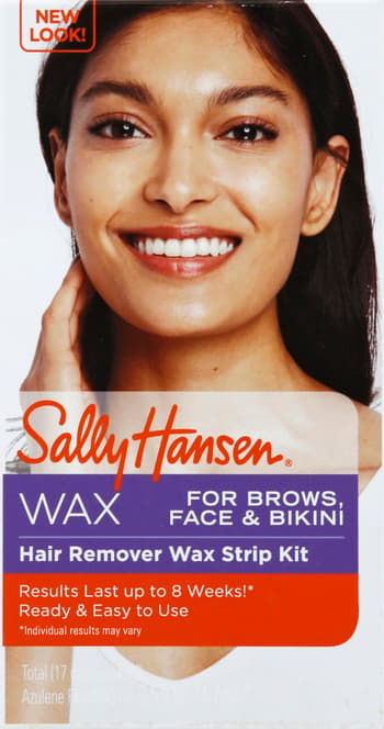 Sally Hansen Hair Remover Wax Strip Kit Harmon Face Values