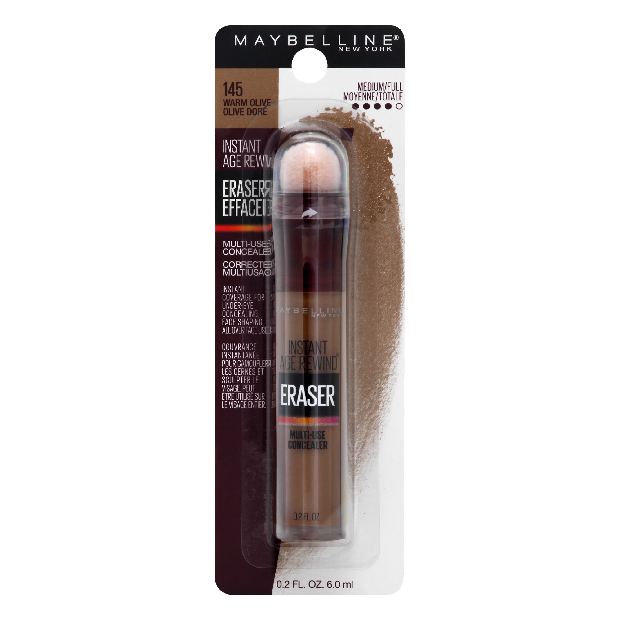 maybelline age rewind concealer warm olive