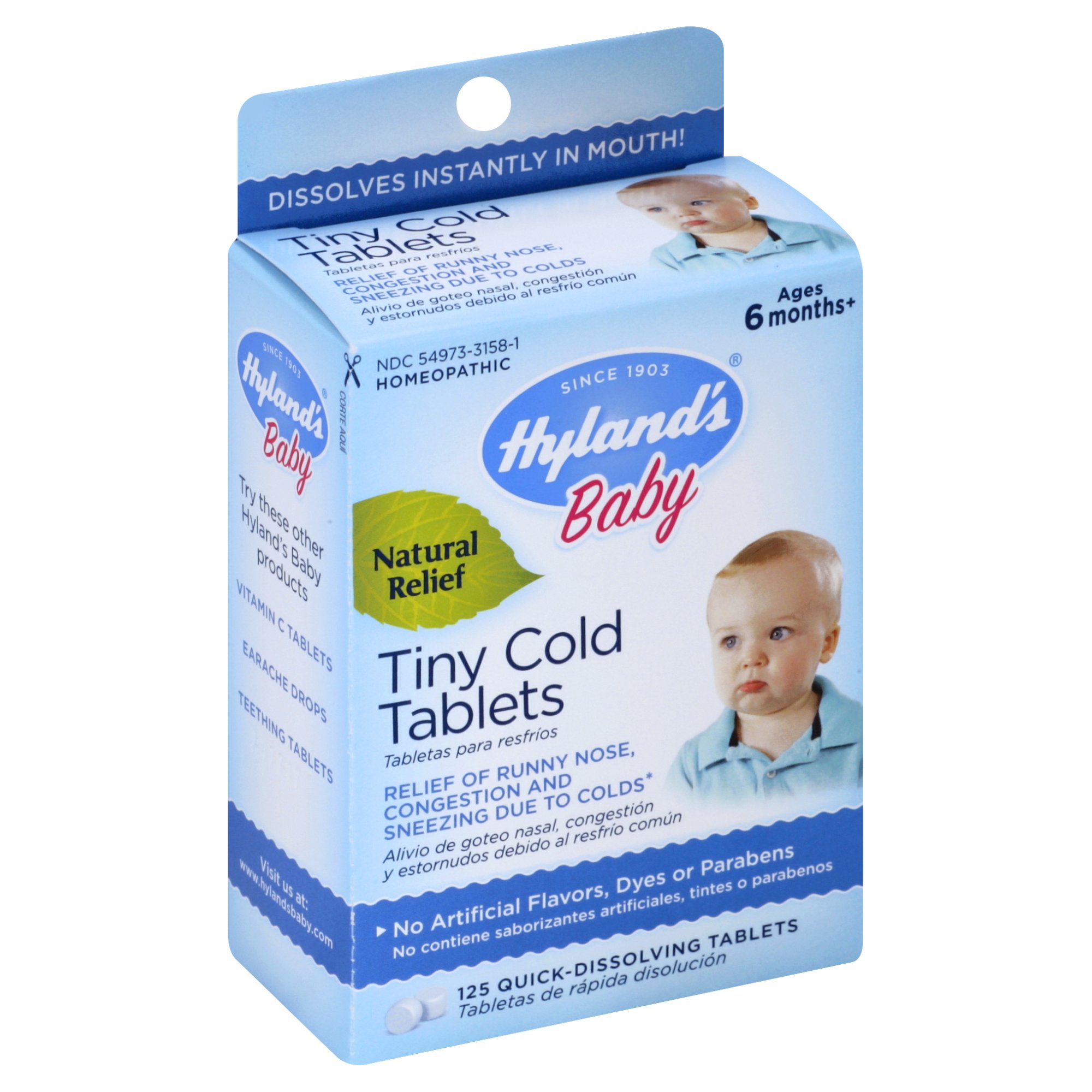 tiny cold tablets