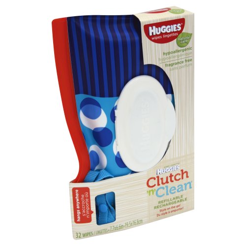 huggies refillable clutch