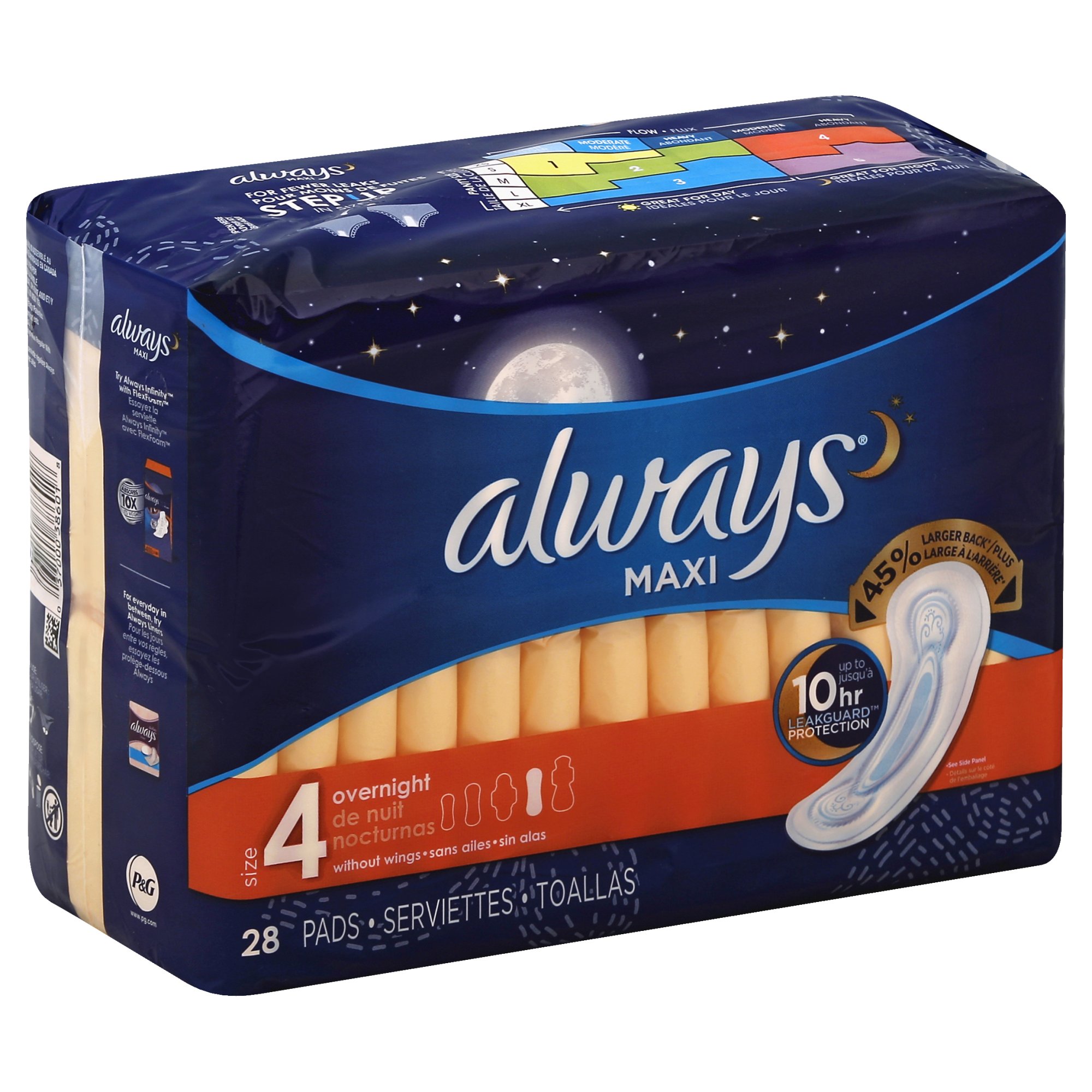 Always Maxi Night (Size 3) Sanitary Pads