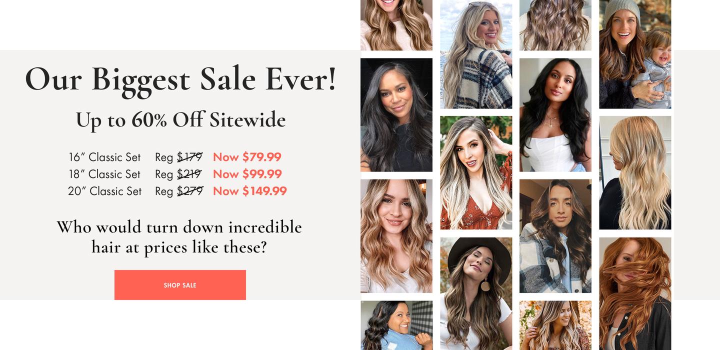 Our Biggest Sale Ever! (BUTTON: Shop Sale)