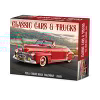 image Cars and Trucks Classic 2026 Desk Calendar Main Image