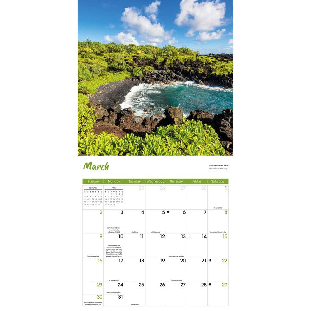 Hawaii 2025 Wall Calendar Second Alternate Image width=&quot;1000&quot; height=&quot;1000&quot;