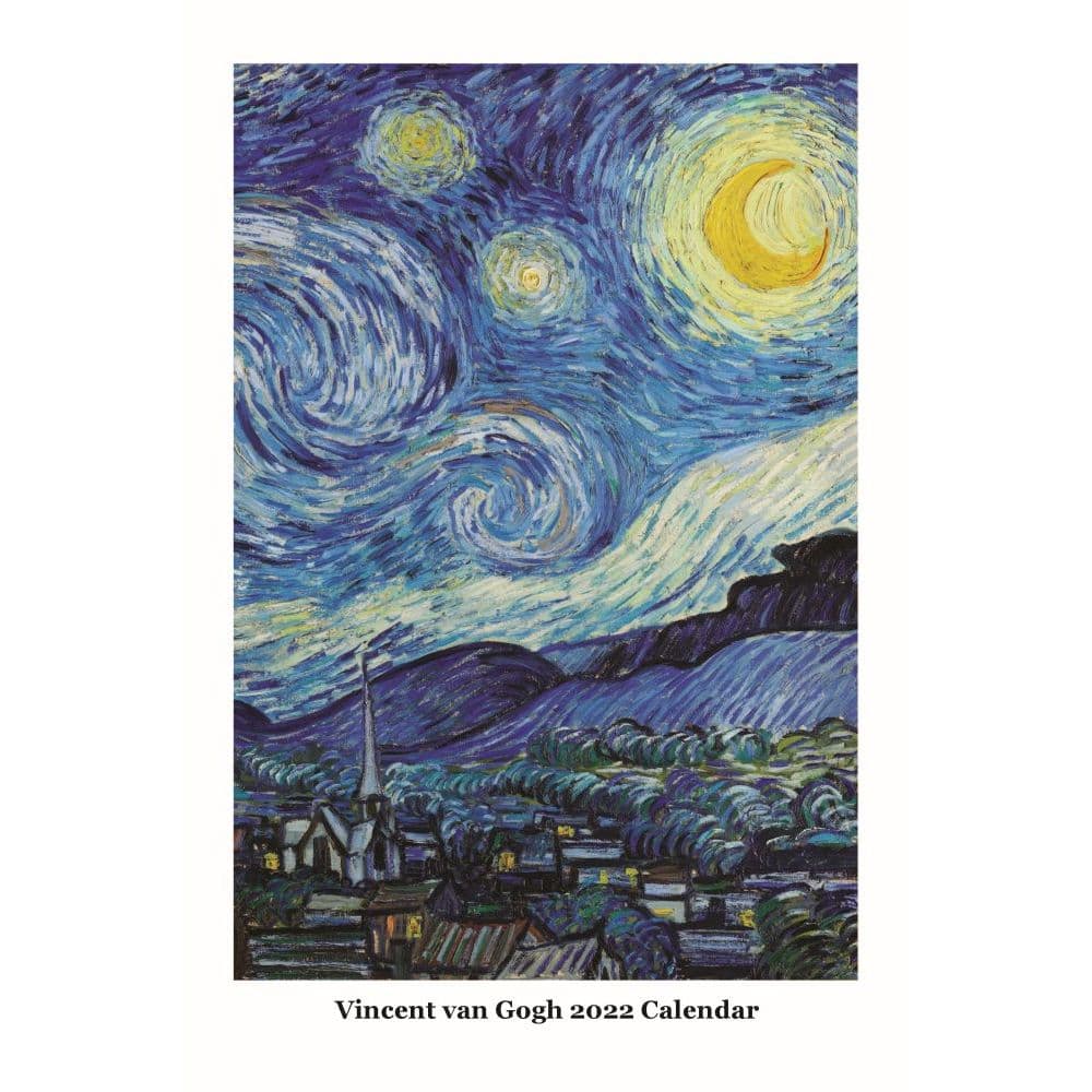 Van Gogh 2022 Poster Wall Calendar