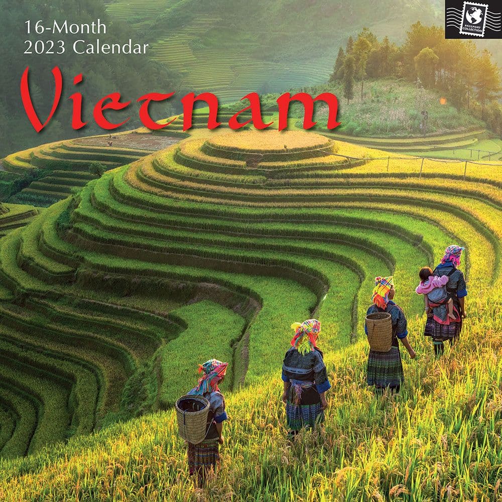 Vietnam 2023 Wall Calendar