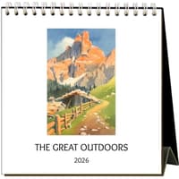 image Great Outdoors 2026 Easel Desk Calendar Main Product Image