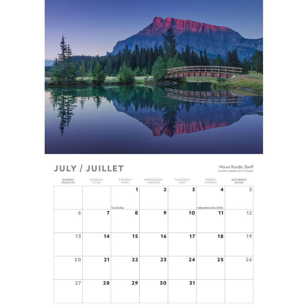 Canadian Rockies 2025 Pocket Planner