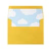 image Parachutes Baby Shower New Baby Card front of envelope