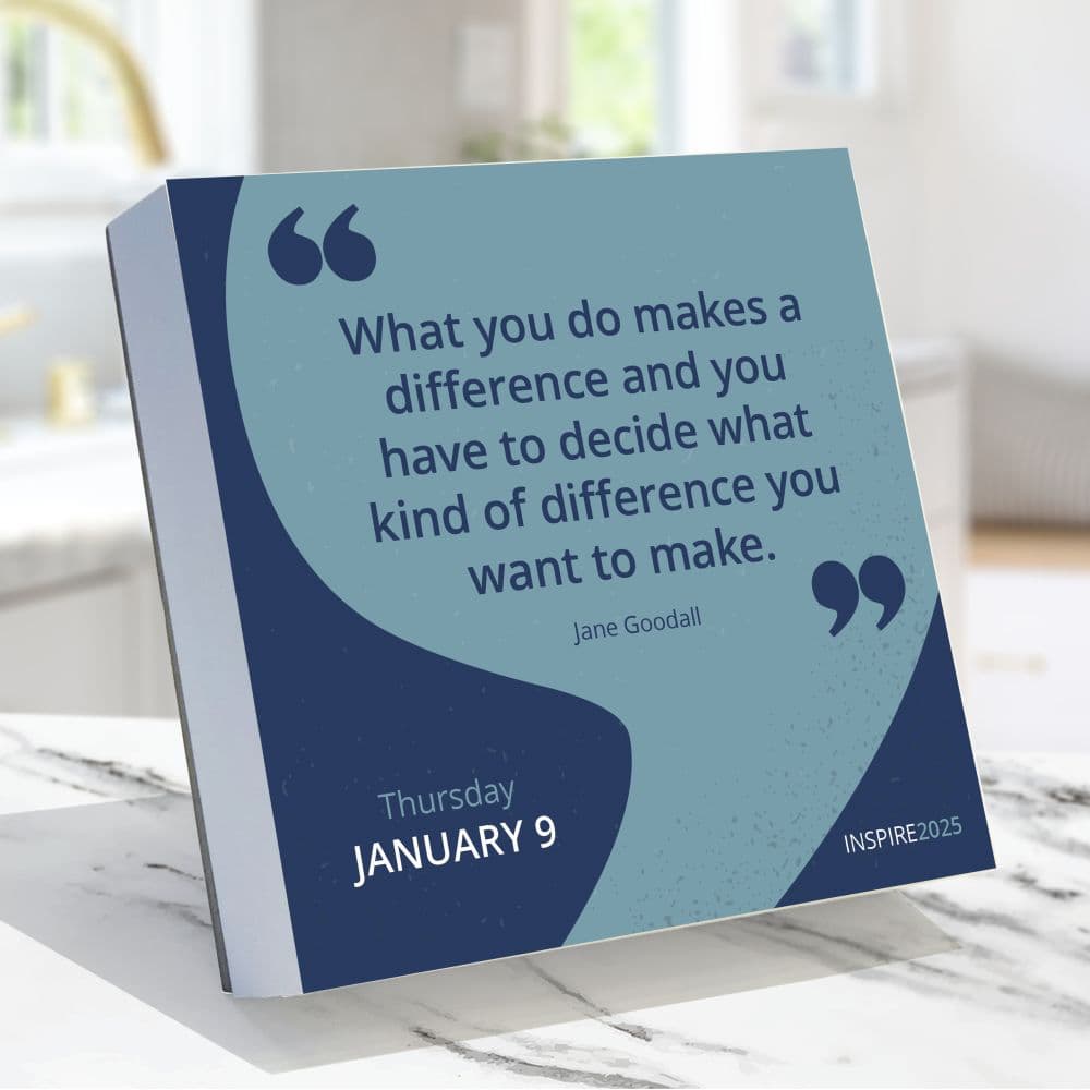 Inspire 2025 Desk Calendar Fourth Alternate Image