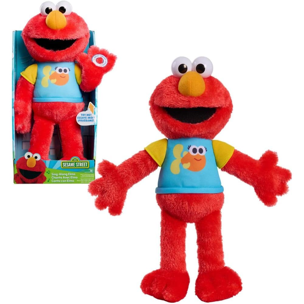 Sesame Street Sing Along Plush Main Product Image