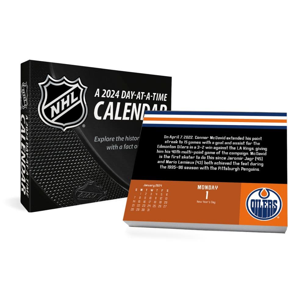 NHL 2024 Desk Calendar