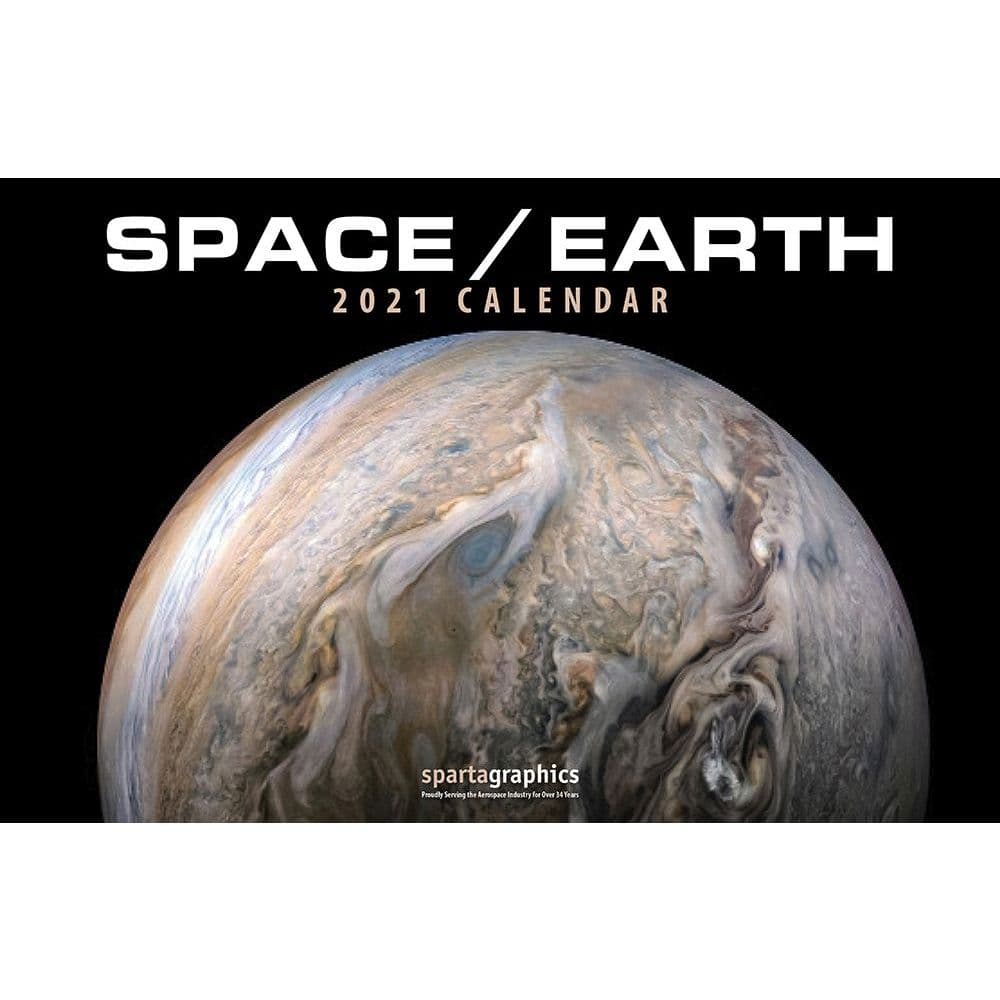 SpaceEarth Deluxe Wall Calendar
