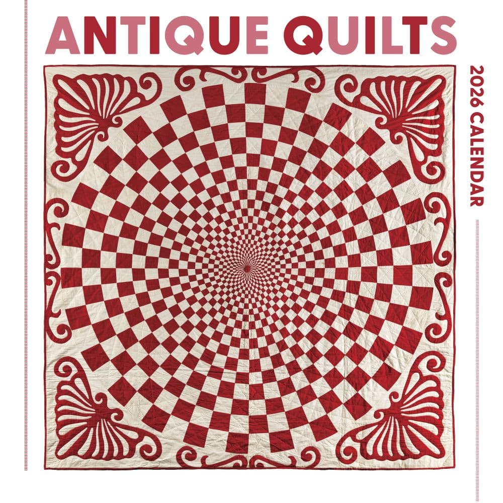 Antique Quilts 2026 Wall Calendar Main Image