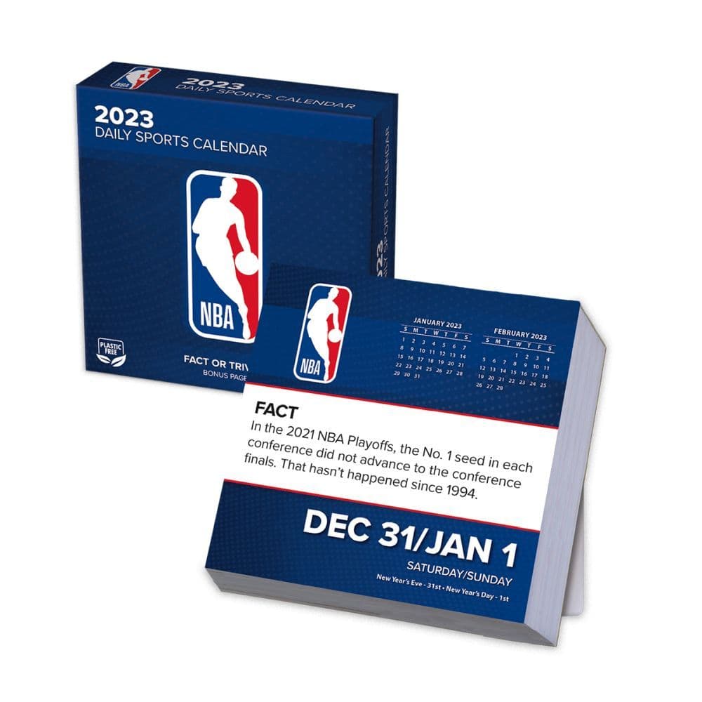 NBA All Team 2023 Desk Calendar