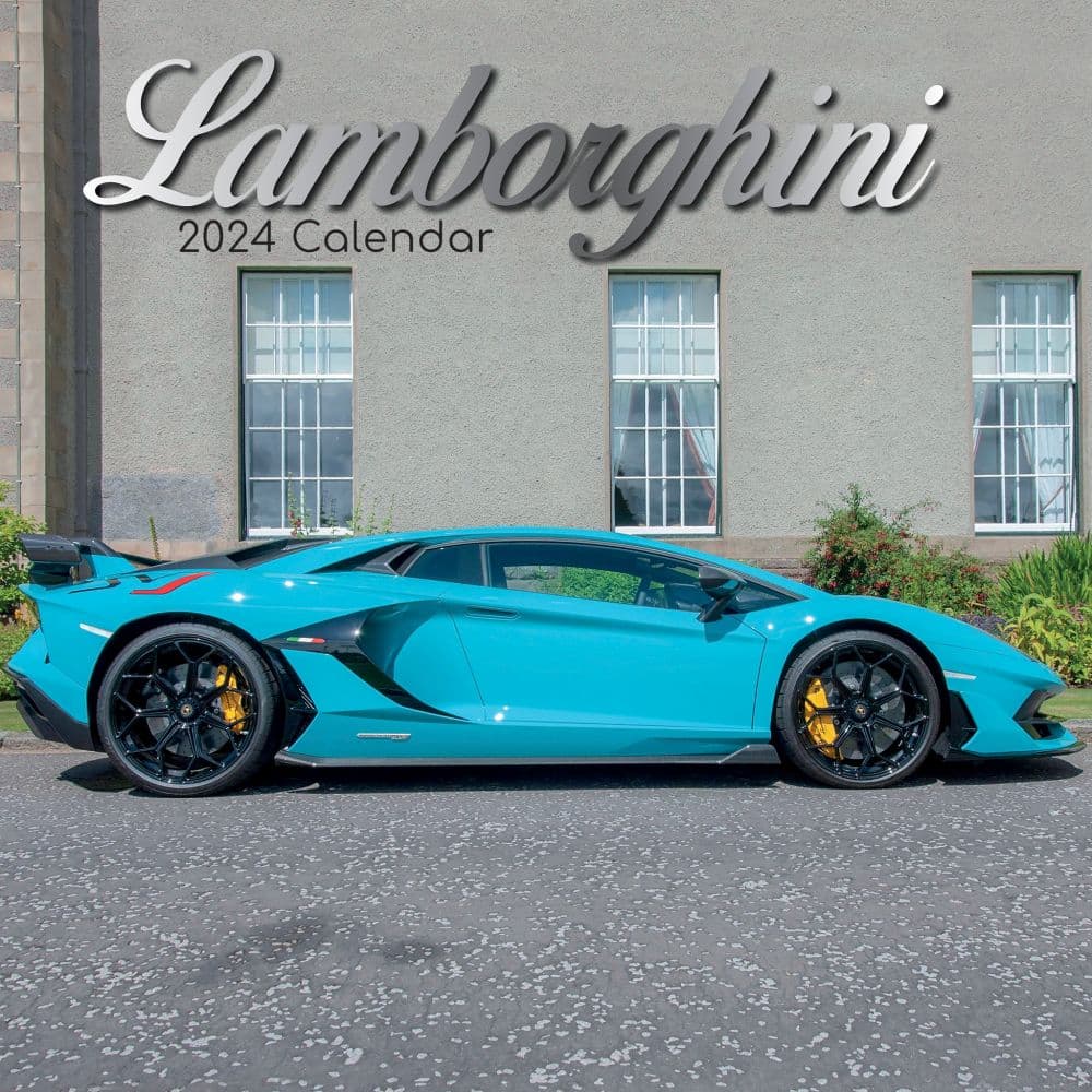 Lamborghini 2024 Wall Calendar Main Product Image width=&quot;1000&quot; height=&quot;1000&quot;