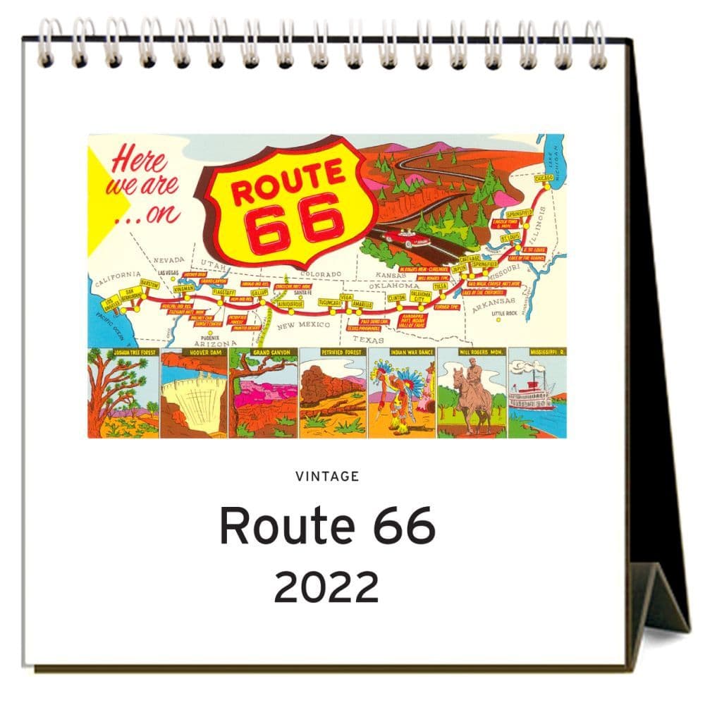 Route 66 2022 Desk Calendar