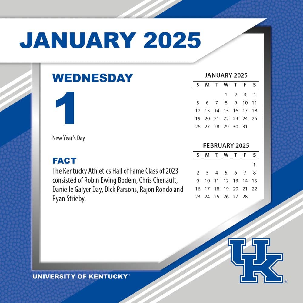 COL Kentucky Wildcats 2025 Desk Calendar Second Alternate Image width=&quot;1000&quot; height=&quot;1000&quot;