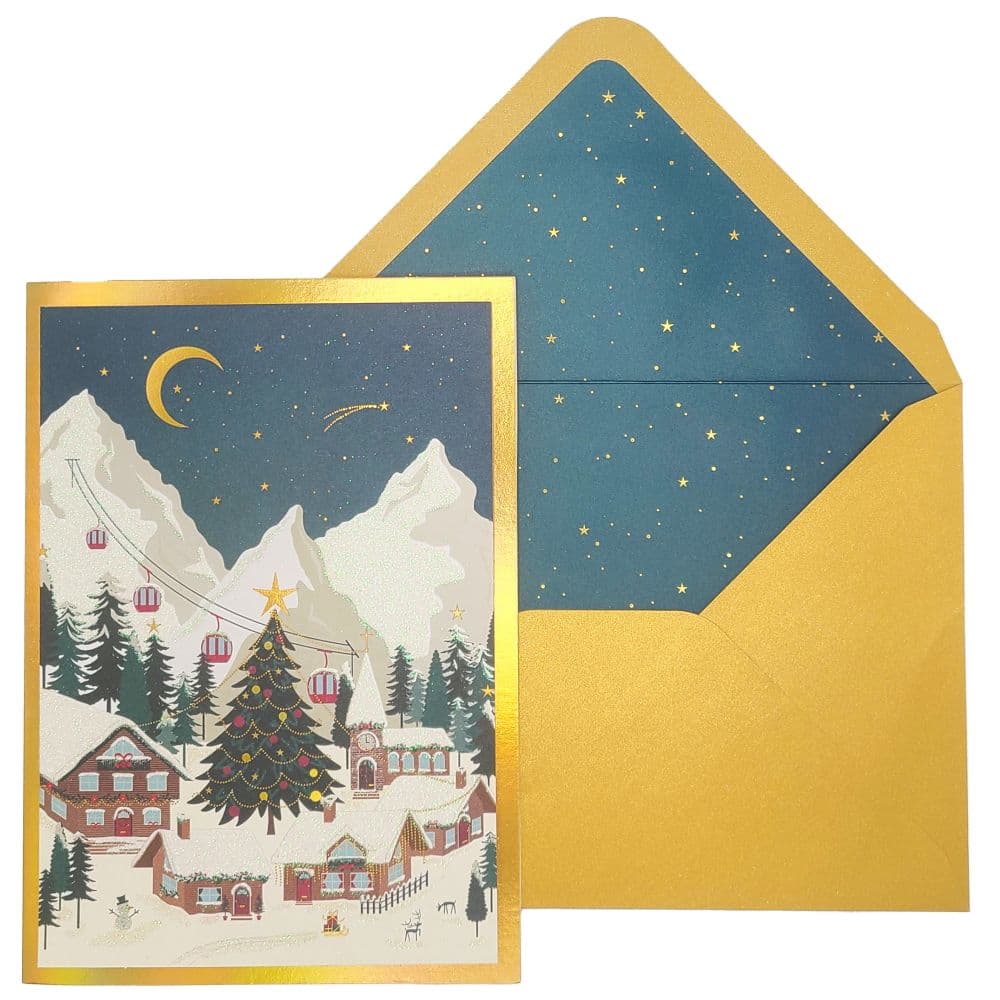 Alpine Village Christmas Card Alt3