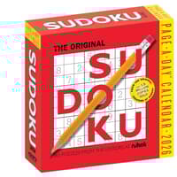 image Sudoku 2026 Desk Calendar Main Product Image